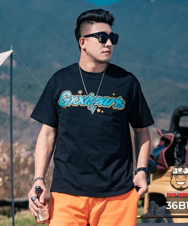 Áo thun tay ngắn cotton thun C.O ZEAL 1