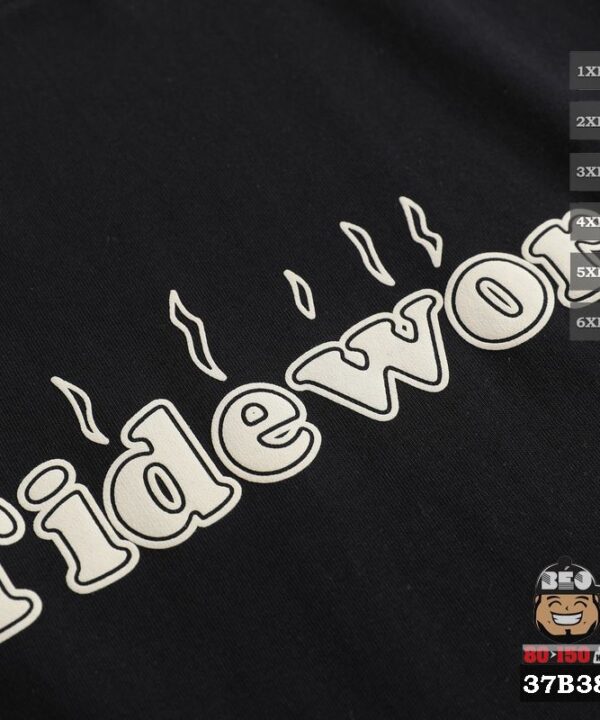 Áo thun tay ngắn Tideword chữ ngược 3