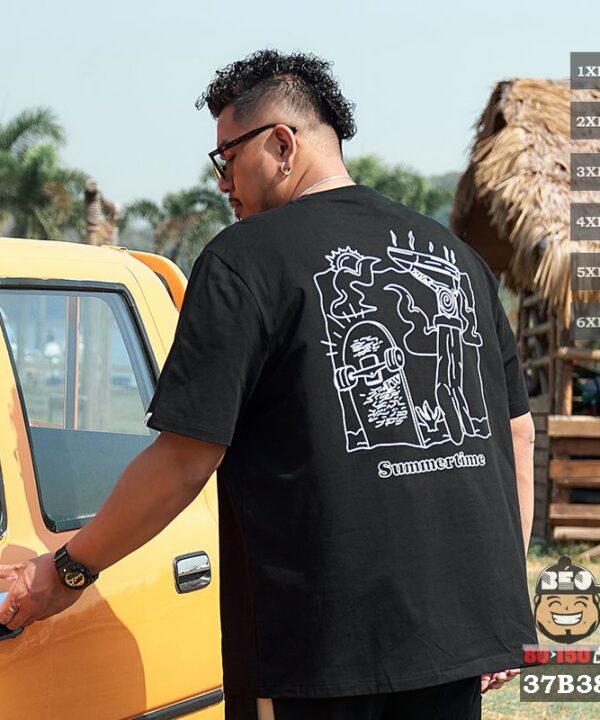 Áo thun tay ngắn Tideword chữ ngược 1