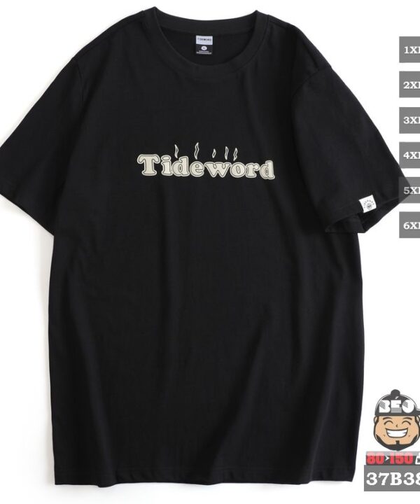 Áo thun tay ngắn Tideword chữ ngược 2