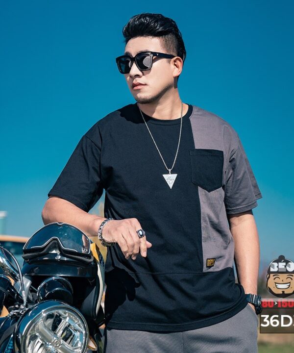 Áo thun tay ngắn cotton thun Basic Pocket 7 Áo thun tay ngắn cotton thun Basic Pocket 2