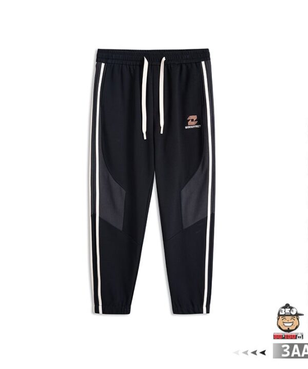 Quần dài jogger thun đũi two white line with elastic arrayelastic array 1