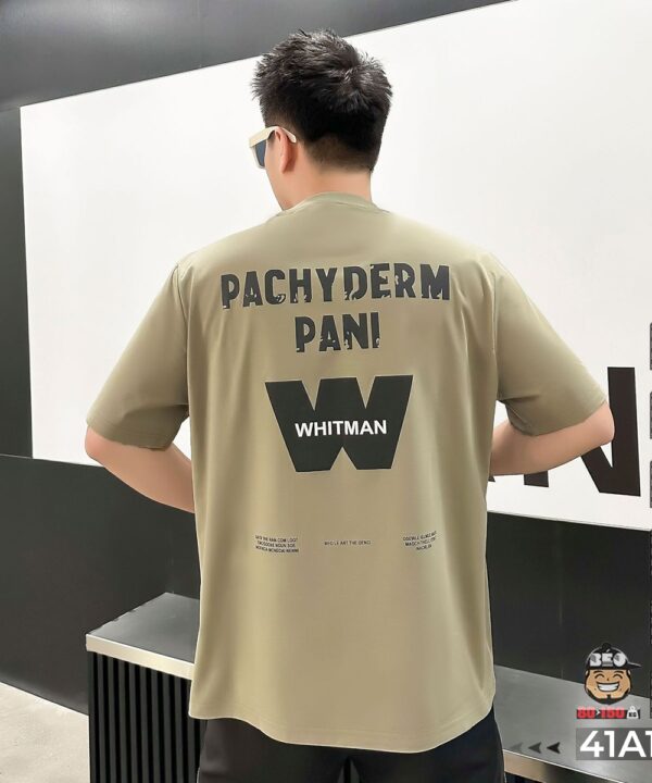 Áo thun tay ngắn thun cotton PachyDerm Pani 4 Áo thun tay ngắn thun cotton PachyDerm Pani 1