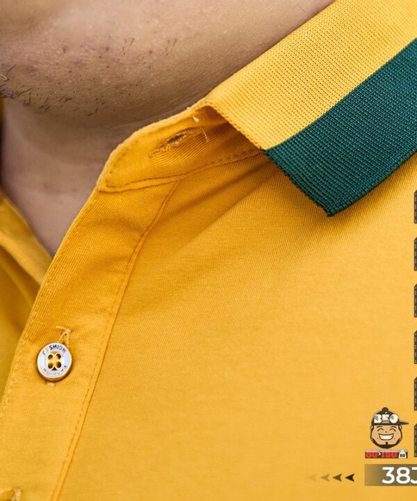 Áo thun tay ngắn polo logo thỏ trắng MiLan Dman 1