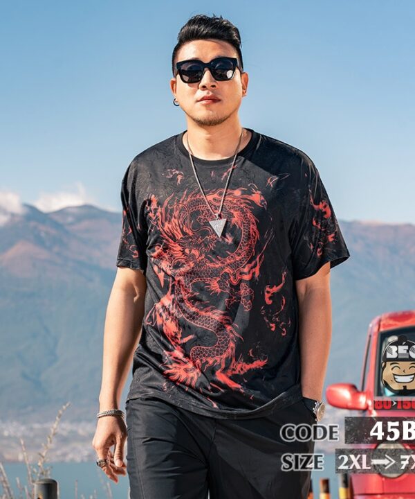 Áo thun tay ngắn thun lạnh băng lạnh Giáng Long Hạ Nhân 7 Áo thun tay ngắn thun lạnh băng lạnh Giáng Long Hạ Nhân 2