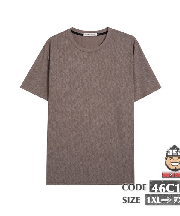 Áo thun tay ngắn cotton thun lạnh chất liệu chất vải hoa tiêu basic 9 Áo thun tay ngắn cotton thun lạnh chất liệu chất vải hoa tiêu basic 4