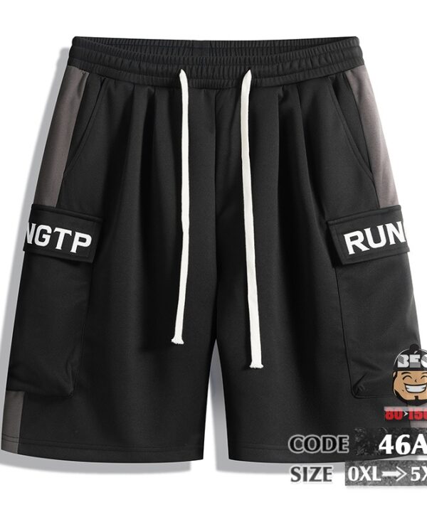 Quần ngắn thun cotton túi hợp Cargo RunGTP 8 Quần ngắn thun cotton túi hợp Cargo RunGTP 3
