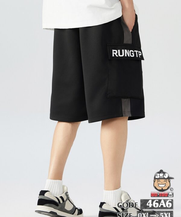 Quần ngắn thun cotton túi hợp Cargo RunGTP 6 Quần ngắn thun cotton túi hợp Cargo RunGTP 1