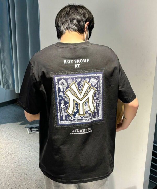 Áo thun tay ngắn NY picture back ai cập 1