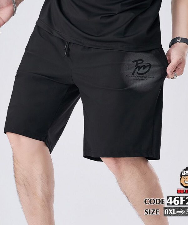 Đồ bộ thun thun lạnh BM center phong cách đơn giản 2