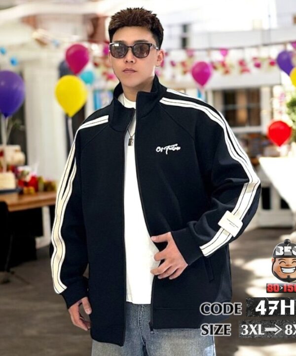 Áo khoác outdoor kiểu sọc tay or Fashion cổ cao 3