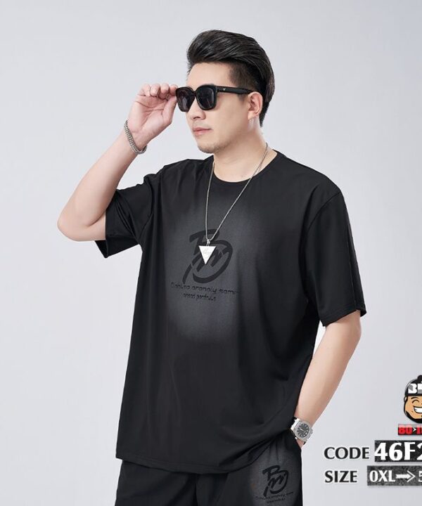 Alternative view of Đồ bộ thun thun lạnh BM center phong cách đơn giản