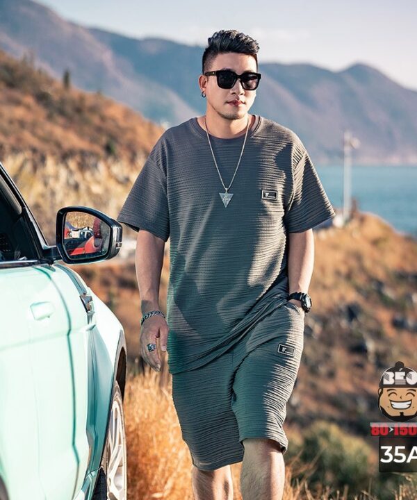 Đồ bộ tay ngắn vải đũi gấp trơn đơn điệu 9 Đồ bộ tay ngắn vải đũi gấp trơn đơn điệu 4