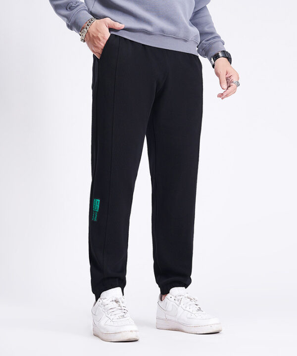 Quần dài jogger basic ống túm mảng chia bên hông 1
