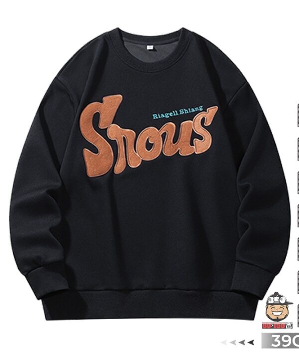 Áo Sweater Srous black classic 2