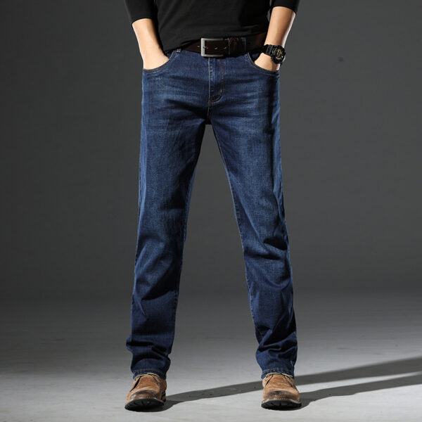 Quần dài jean lưng thắc casual wax nhẹ 1