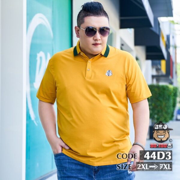 Áo thun tay ngắn Polo trơn basic logo Star War 1