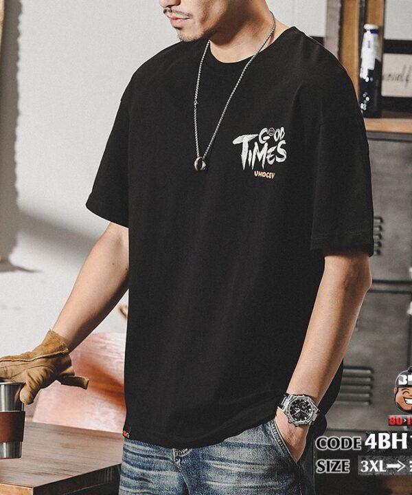 Áo thun tay ngắn time hard time good style 7 Áo thun tay ngắn time hard time good style 2