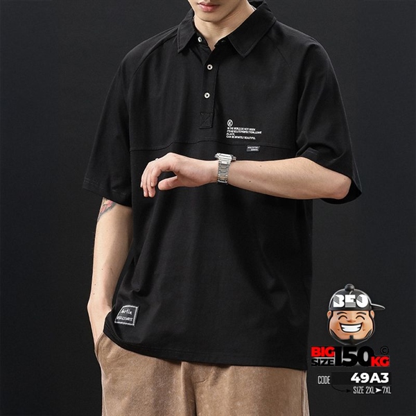 Áo thun tay ngắn Polo Martin chỉ ngang áo 3 Áo thun tay ngắn Polo Martin chỉ ngang áo - Ảnh 3