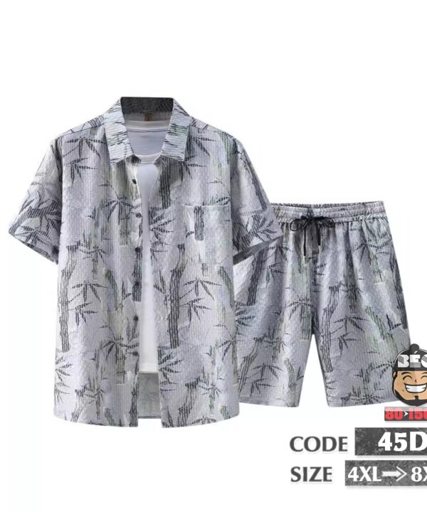 Đồ bộ sơ mi ngắn thun kiểu thiền viện trúc lâm 9 Đồ bộ sơ mi ngắn thun kiểu thiền viện trúc lâm 4