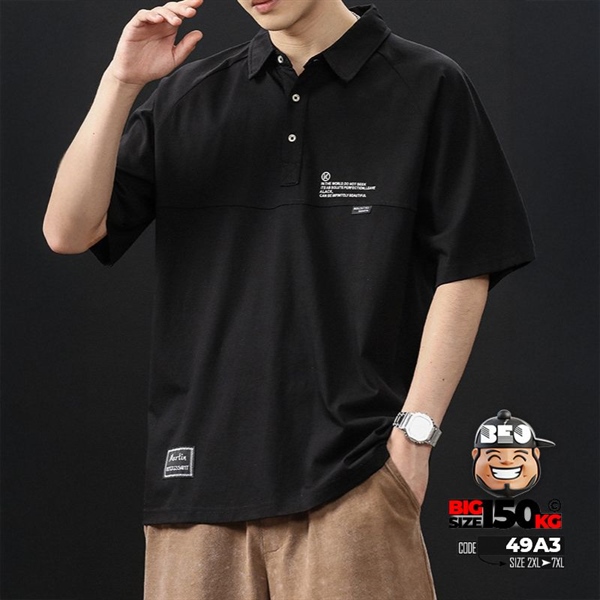 Áo thun tay ngắn Polo Martin chỉ ngang áo 4 Áo thun tay ngắn Polo Martin chỉ ngang áo - Ảnh 4