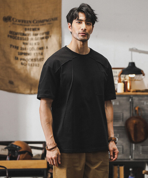 Áo thun tay ngắn cotton bone style xương nổi 7 Áo thun tay ngắn cotton bone style xương nổi 2