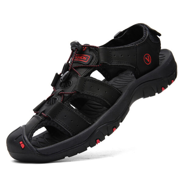 Giaỳ sandal dây rút 2 lớp đế cá tính 1