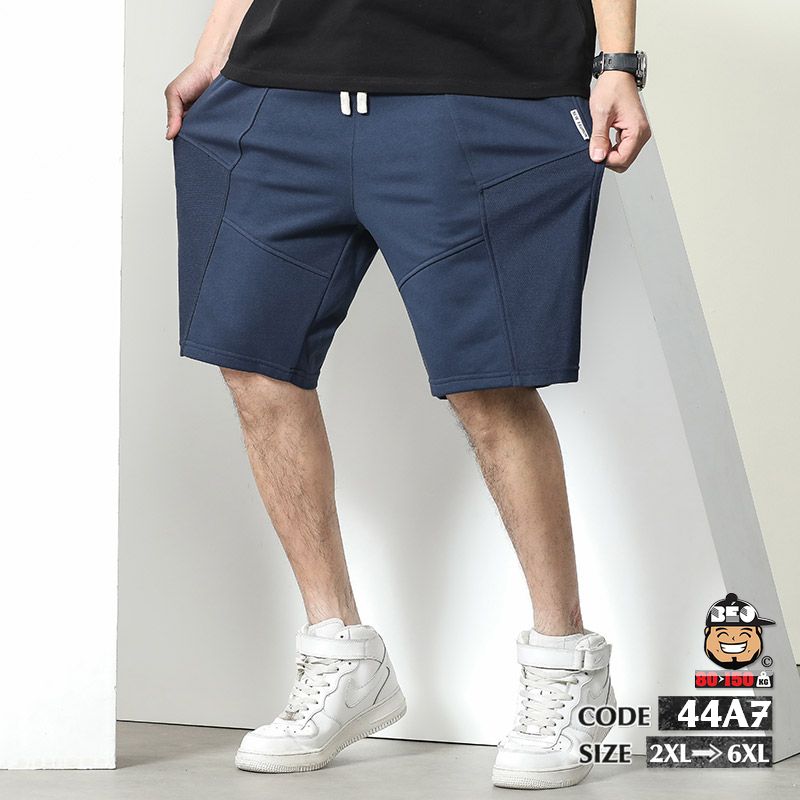 Quần ngắn cotton thun Mảng ghép đa dụng 4 Quần ngắn cotton thun Mảng ghép đa dụng - Ảnh 4