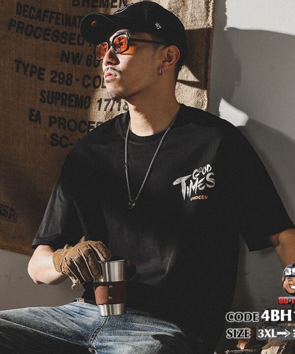 Áo thun tay ngắn time hard time good style 9 Áo thun tay ngắn time hard time good style 4