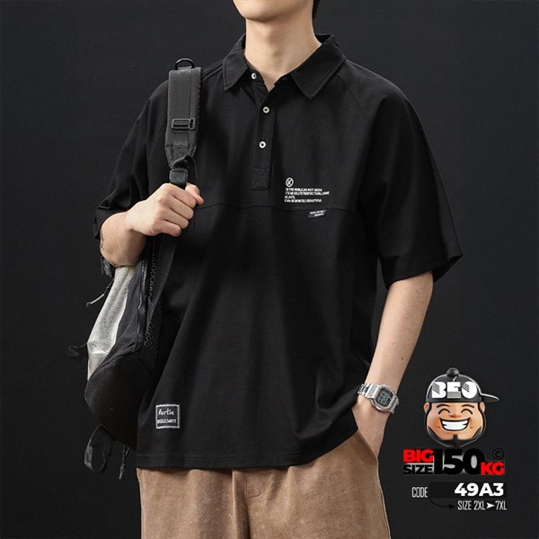 Áo thun tay ngắn Polo Martin chỉ ngang áo 5 Áo thun tay ngắn Polo Martin chỉ ngang áo - Ảnh 5