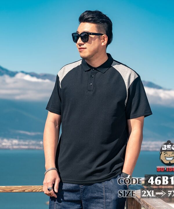 Áo thun tay ngắn Polo vai ráp năng động cá tính 3