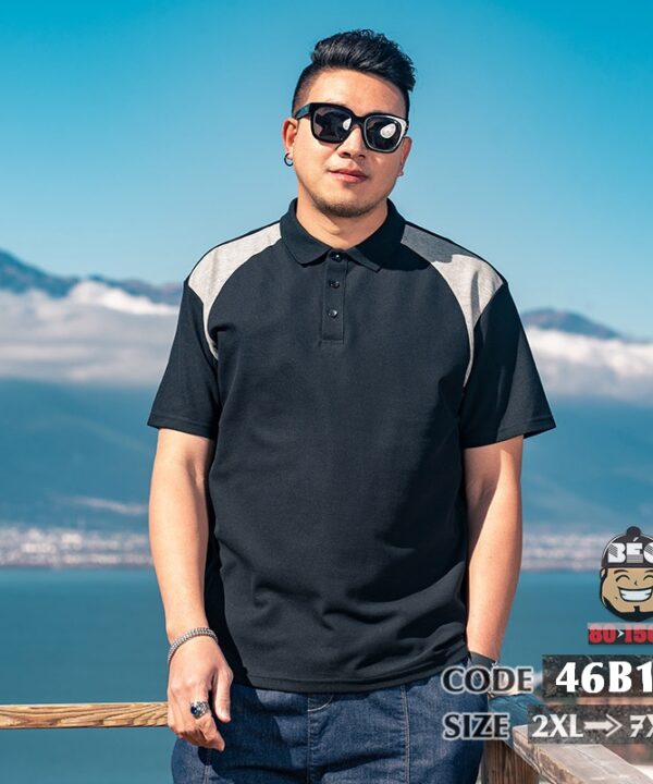 Áo thun tay ngắn Polo vai ráp năng động cá tính 1