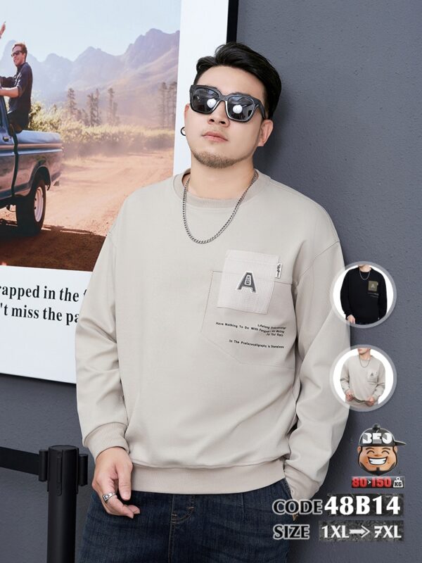Áo Sweater kiểu phối túi Design A 1