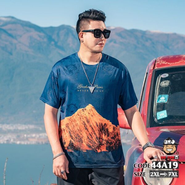 Áo thun tay ngắn vải thun lạnh Rocky Mou 1