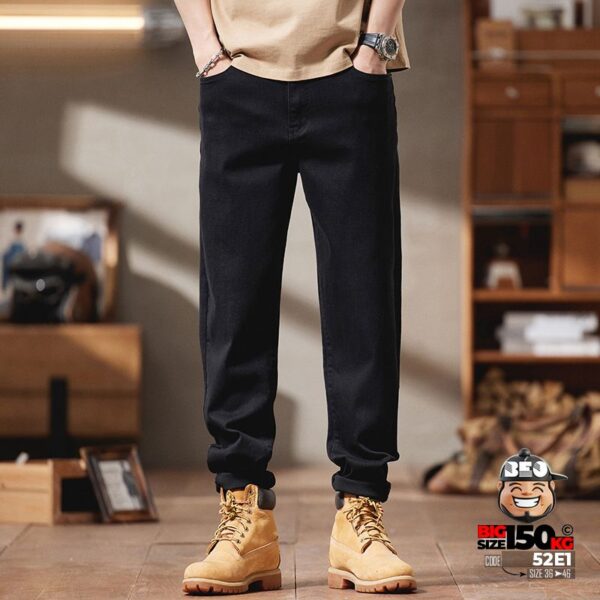 Quần dài jean thun loose fit shadow denim vibe streetwear 1