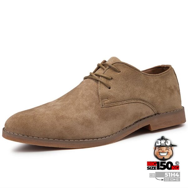Giày Boots mọi da dây lười form Âu 1