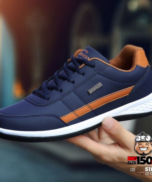 Giầy Bata thể thao ráp màu da mờ basic tối giản 3