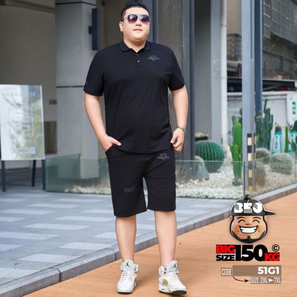 Đồ bộ ngắn thun cotton Polom Jauguar style 1