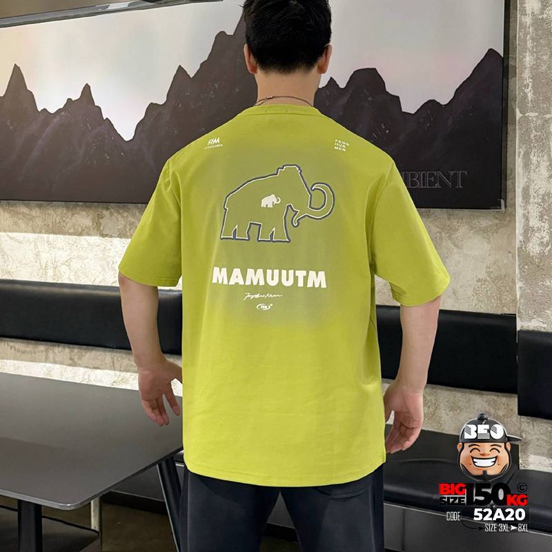 Áo thun tay ngắn cotton thun MAMTUMM 3 Áo thun tay ngắn cotton thun MAMTUMM - Ảnh 3