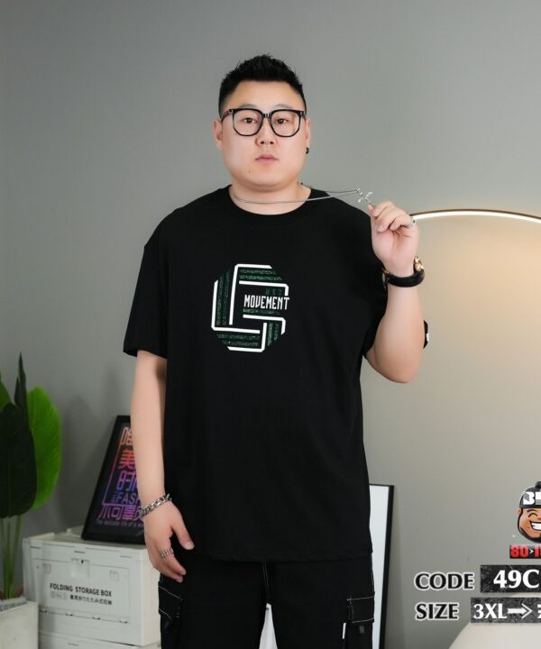 Áo thun tay ngắn cổ tròn Logo G Movement 4