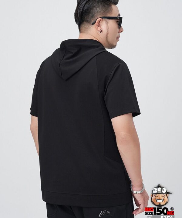 Áo Hoodie T Shirt chữ nổi Essentially tối giãn và cá tính 3
