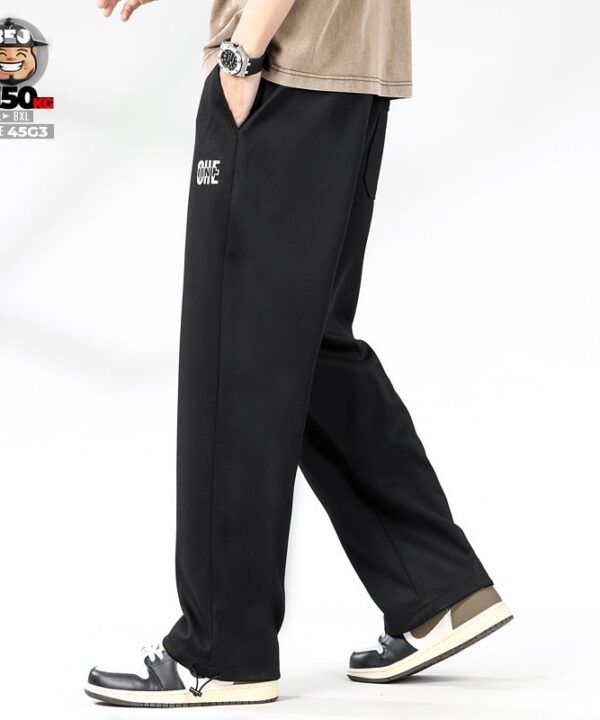 Quần dài jogger thun co giãn logo One Infinity ống quần đa năng 3
