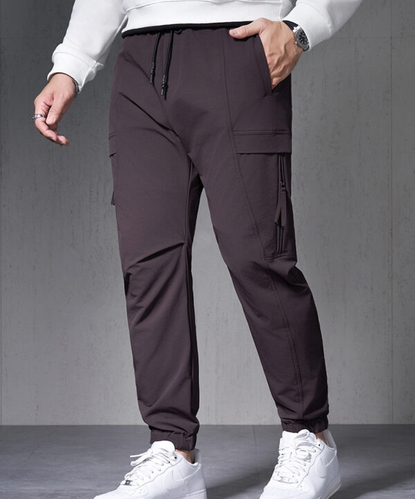 Alternative view of Quần dài jogger legging ống túm chỉ nổi phối túi hợp phong cách cá tính