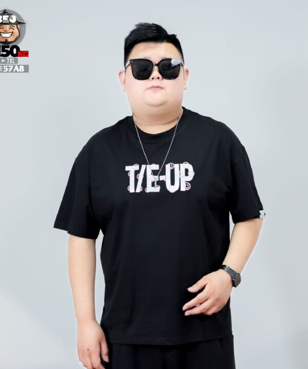 Alternative view of Áo thun tay ngắn cotton TEUp with icon smile