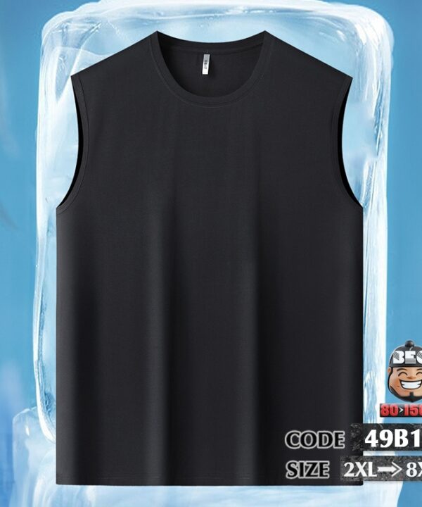 Áo thun 3 lổ trơn basic, áo lót nam big size 3