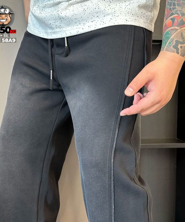 Quần dài jogger slim fit wax khói chỉ nổi wax oldschool 4