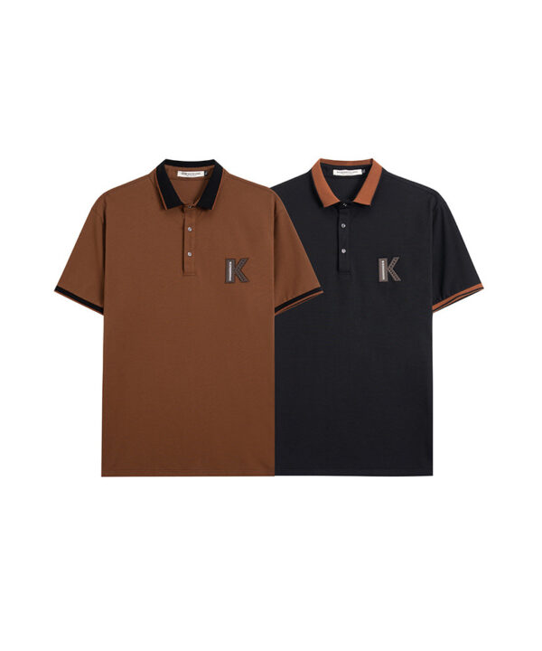 Áo thun tay ngắn polo K cổ viền trẻ trung 8 Áo thun tay ngắn polo K cổ viền trẻ trung 3