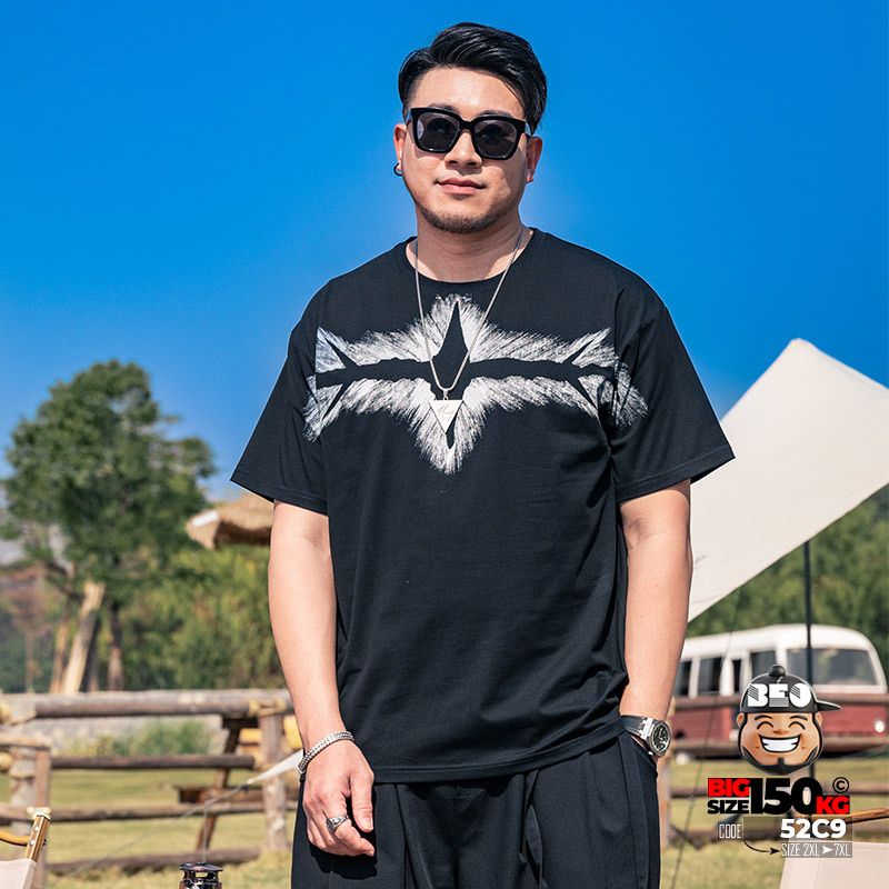 Áo thun tay ngắn họa tiết vẹt sáng alien signal streetwear style 1 Áo thun tay ngắn họa tiết vẹt sáng alien signal streetwear style