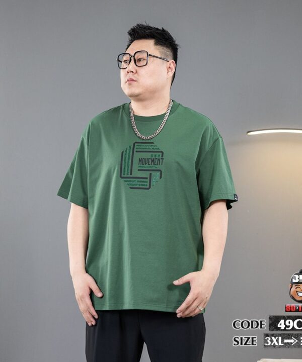 Áo thun tay ngắn cổ tròn Logo G Movement 3