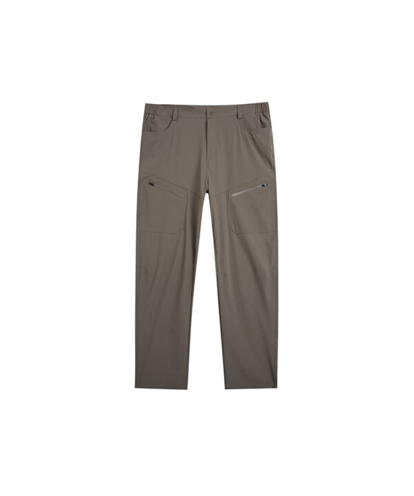 Quần dài jogger thun kiểu dáng ống suông phối túi ở đùi 8 Quần dài jogger thun kiểu dáng ống suông phối túi ở đùi 3